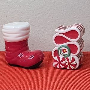 Fitz & Floyd Christmas Salt & Pepper Shakers